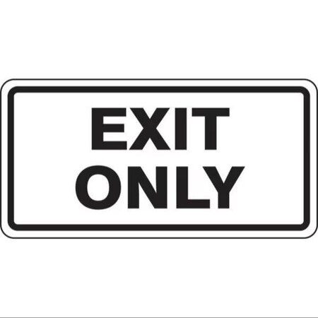 Accuform FACILITY TRAFFIC SIGN 12 in X 24 in FRR259RA